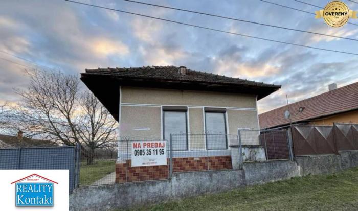 Reality Predáme výhodne 3-izb. rodinný dom-Svodín.