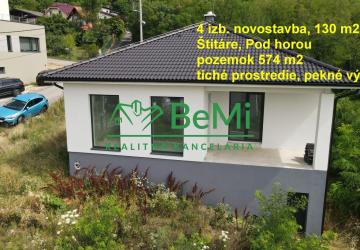 Reality 4-izbová novostavba v prémiovej lokalite – Štitáre, Pod horou