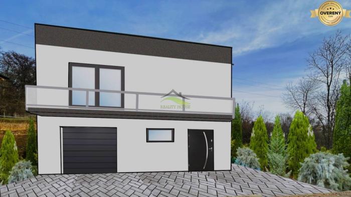 Reality NOVOSTAVBA pod Hrádkom - priestranný dom- pozemok 600m2