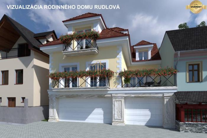 Reality JEDINEČNÁ INVESTIČNÁ PRÍLEŽITOSŤ V SRDCI RUDLOVEJ - Rodinný Dom