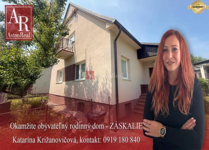 Reality Rodinný dom so samostatne stojacou garážou a útulnou záhradou-Záskalie