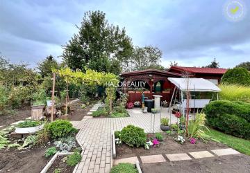 Reality Predaj, záhradná chata Levice, s altánkom, udržiavaným upraveným pozemkom - EXKLUZÍVNE HALO R