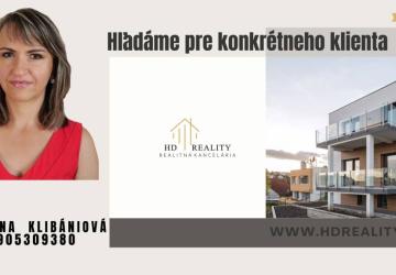 Reality Hľadáme pre klienta rodinný dom v obci Nižná.