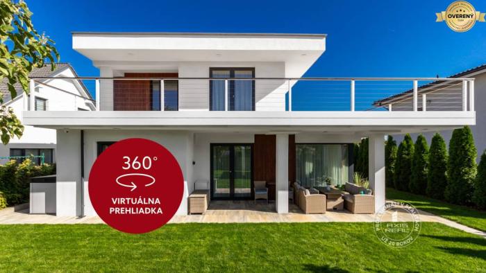 Reality AXIS REAL | Nádherný NÍZKOENERGETICKÝ rodinný dom s KLIMATIZÁCIOU