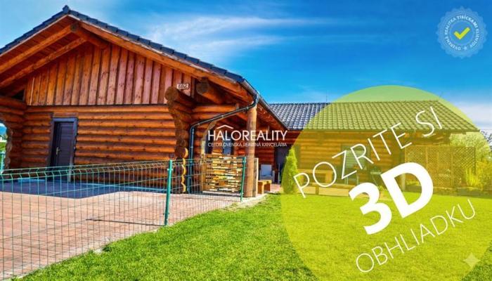 Reality Predaj, zrubový rekreačný dom Liptovský Trnovec, 100 m od Liptovskej Mary - NOVOSTAVBA - EXKLUZ