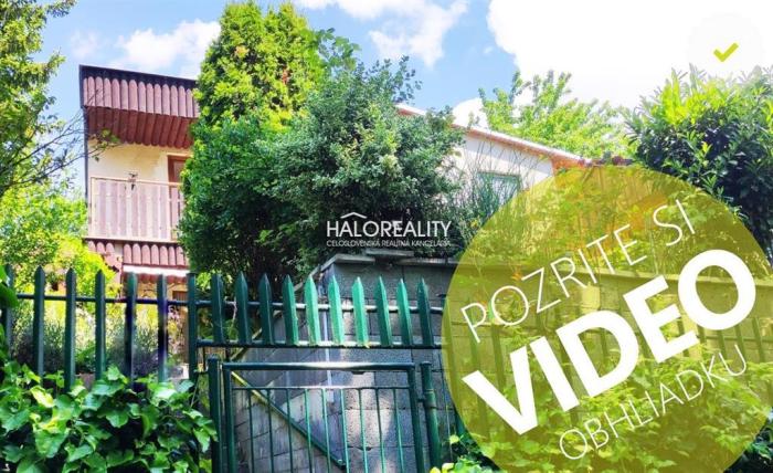 Reality Predaj, 4-izbová záhradná chata na trvalé bývanie Bernolákovo, Sacky - EXKLUZÍVNE HALO REALIT