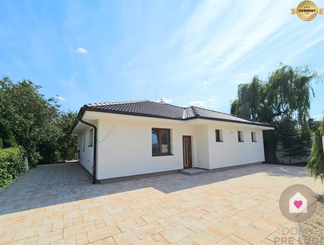 Reality SKOLAUDOVANÁ NOVOSTAVBA RODINNÉHO DOMU, BUNGALOVU-133,5m2, POZEMOK 579