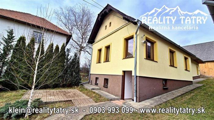 Reality Rodinný dom po rekonštrukcii vo Važci - Slnečný, tiché prostredie - ODPORÚČAME !!!