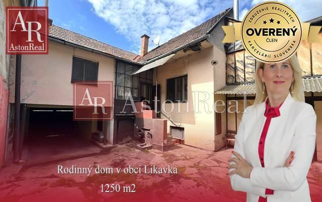 Reality Na predaj RODINNÝ DOM v obci Likavka, Ružomberok