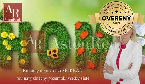 Reality Na predaj tehlový RODINNÝ DOM v obci Mokraď, Dolný Kubín