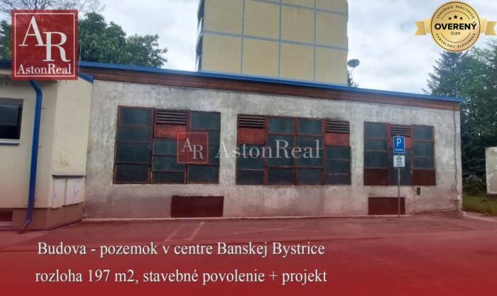 Reality Na predaj: budovu/pozemok v centre, Námestie Slobody, B. Bystrica