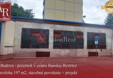 Reality Na predaj: budovu/pozemok v centre, Námestie Slobody, B. Bystrica