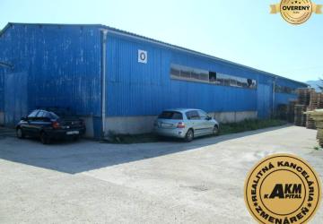 Reality Oceľová, zateplená  hala,   200 m2,  Zvolen