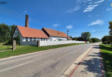 Reality 4613 m² areál s budovou pôvodného liehovaru v obci Zemianske Sady