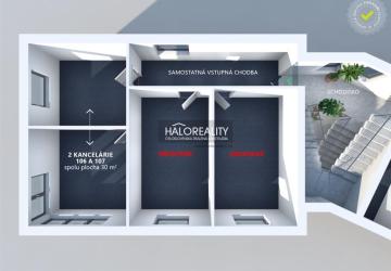 Reality Prenájom, kancelársky priestor Bratislava Lamač, (30 m2) - NOVOSTAVBA