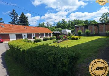 Reality Bývala kotolňa + poschodová garáž na predaj, Dobrá Niva