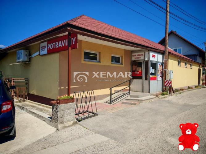 Reality Predaj obchod s potravinami aj s bývaním, blízko Banskej Bystrice.