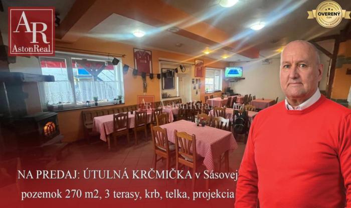 Reality Predaj: KRČMIČKA v Starej Sásovej pri futbalovom štadióne