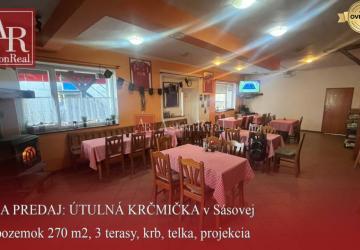 Reality Predaj: KRČMIČKA v Starej Sásovej pri futbalovom štadióne