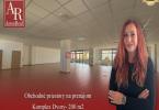Reality Na prenájom zrekonštruované obchodné priestory v komplexe Dvory 200 m2