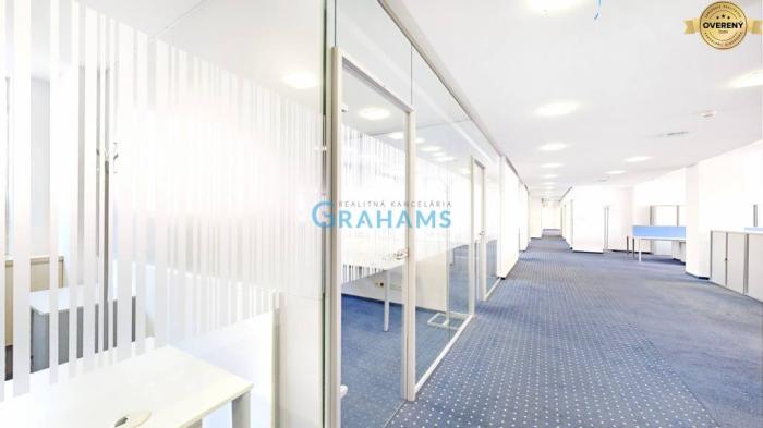 Reality 3D prenájom kanc. priestoru, 297 m2, lukratívna časť Nivy, Košická ul.