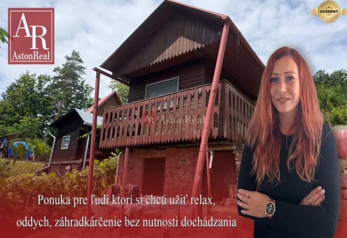 Reality Záhradná chata na relax v tichom prostredí v meste Púchov- Potôčky