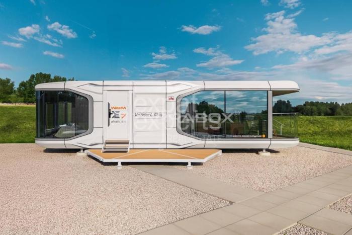 Reality Mobilný dom VESSEL E7 s balkónom, 38 m2