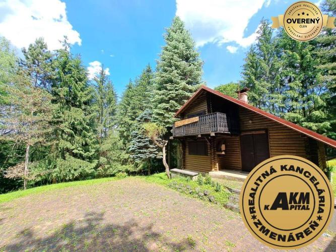 Reality Chata zrubová 661 m2 priehrada Zvolen Môťová na predaj
