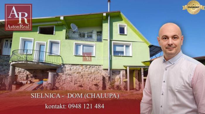 Reality PREDAJ: DOM (CHALUPA) Sielnica, zastavaná plocha 400m2 vrátane Terasy