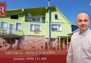 Reality PREDAJ: DOM (CHALUPA) Sielnica, zastavaná plocha 400m2 vrátane Terasy