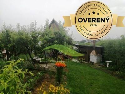 Reality Murovaná chata s peknou záhradou v Pozdišovciach