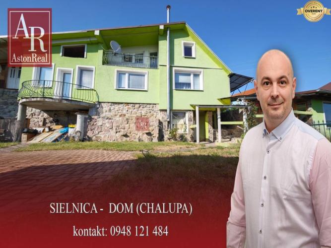 Reality PREDAJ:DOM (CHALUPA) zastavaná plocha 400m2 vrátane Terasy -SIELNICA