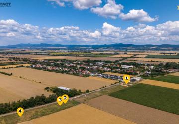 Reality Stavebné pozemky v pokojnej uličke v obci Borovce