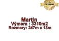 Reality MARTIN-Záturčie pozemok o výmere 3310m2 na stavebné účely