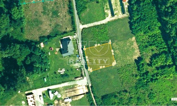 Reality Slnečný stavebný pozemok, Veľký Šariš-Kanaš, 836 m2.