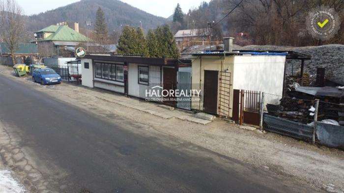 Reality Predaj, pozemok   551 m2 Tisovec, a prevádzka Bufet, Hviezdoslavova - EXKLUZÍVNE HALO REALITY