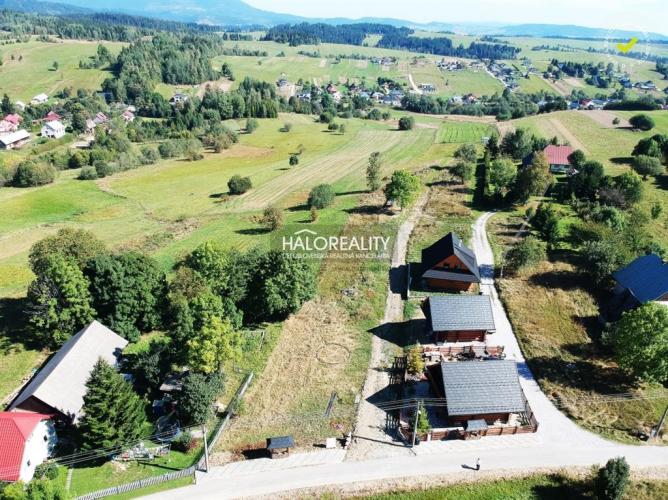 Reality Predaj, pozemok pre rodinný dom   350 m2 Oravské Veselé, vhodný na výstavbu zrubového rodinné