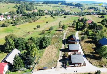 Reality Predaj, pozemok pre rodinný dom   350 m2 Oravské Veselé, vhodný na výstavbu zrubového rodinné
