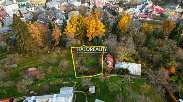Reality Predaj, pozemok pre rodinný dom   648 m2 Banská Štiavnica