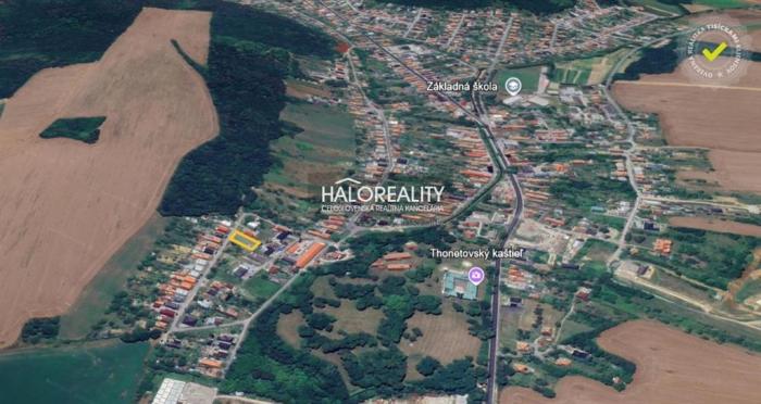 Reality Predaj, pozemok pre rodinný dom   766 m2 Veľké Uherce - EXKLUZÍVNE HALO REALITY