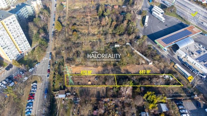 Reality Predaj, pozemok pre rodinný dom   867 m2 Bratislava Dúbravka, Húščavova - EXKLUZÍVNE HALO REAL