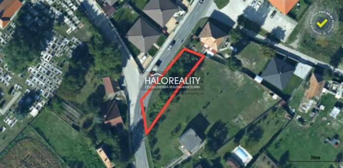 Reality Predaj, pozemok pre rodinný dom 565 m2 Michal na Ostrove - EXKLUZÍVNE HALO REALITY