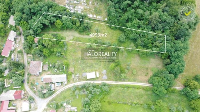 Reality Predaj, pozemok   4993 m2 Hrušovo, Striežovce - ZNÍŽENÁ CENA - EXKLUZÍVNE HALO REALITY