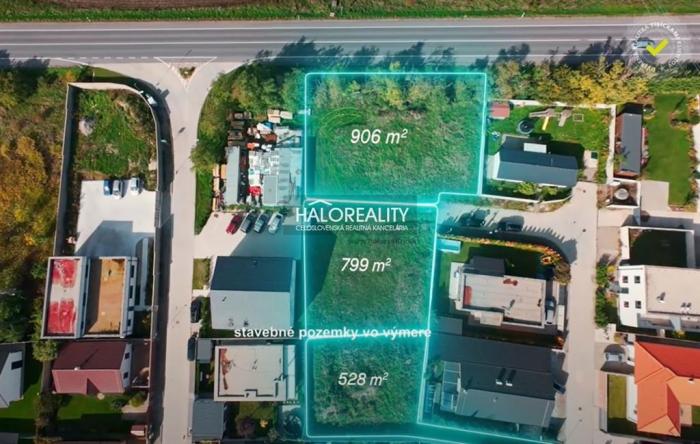 Reality Predaj, pozemky pre rodinné domy od 528 m2 Senec - EXKLUZÍVNE HALO REALITY