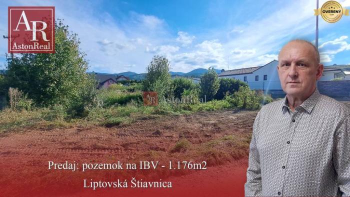 Reality PREDAJ: pozemok na IBV - 1176m2 - LiptovskáŠtiavnica