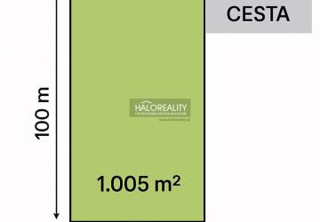 Reality Predaj, pozemok pre rodinný dom   1005 m2 Kalinkovo