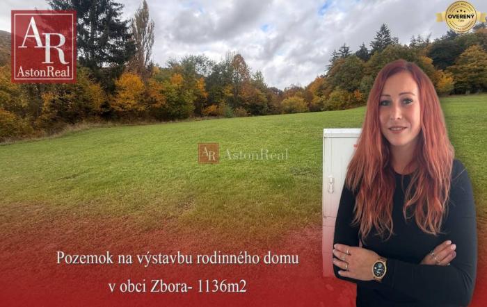 Reality Pozemok na výstavbu rodinného domu v lone prírody o rozlohe 1136 m2