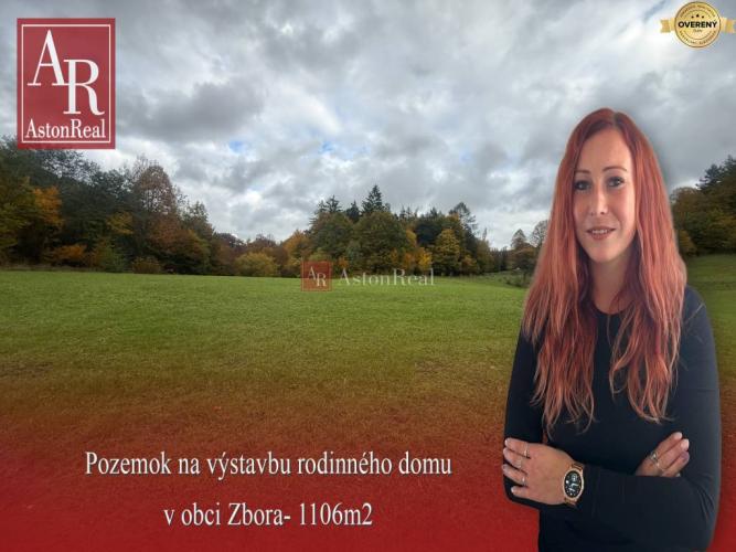 Reality Očarujúci pozemok na výstavbu RD v lone prírody o rozlohe 1106 m2