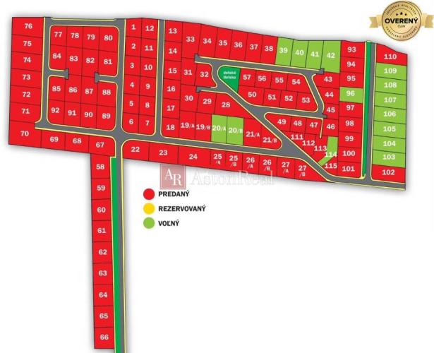 Reality St. pozemky Vysoké Tatry - Veľ. Lomnica - od 563 m2