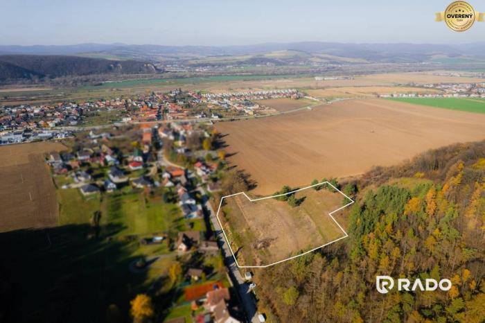 Reality RADO | Predaj pozemku 8750 m2, Trenčín - Opatová
